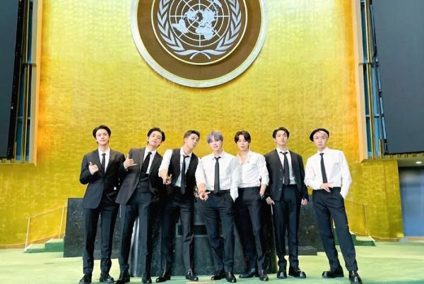 Así fue la participación de la banda BTS ante la Asamblea de la ONU