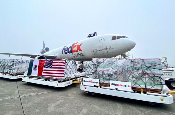 Llega a México segundo lote de vacunas de Moderna donadas por EE.UU.