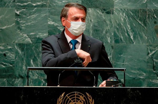 Ante la ONU, Bolsonaro defiende uso de “tratamiento precoz” contra COVID-19