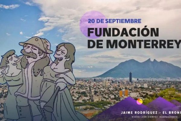 Con imagen de Los Simpson, “El Bronco” conmemora fundación de Monterrey
