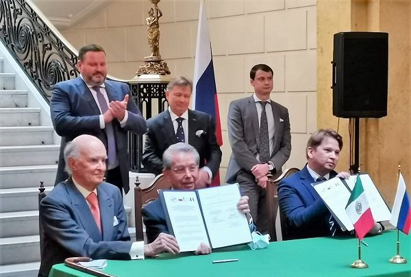 México firma acuerdo de cooperación espacial con Rusia