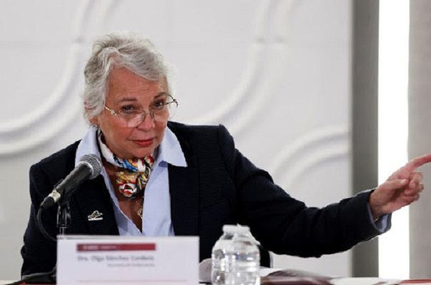 Sánchez Cordero reitera que no se reconocerá a grupo plural