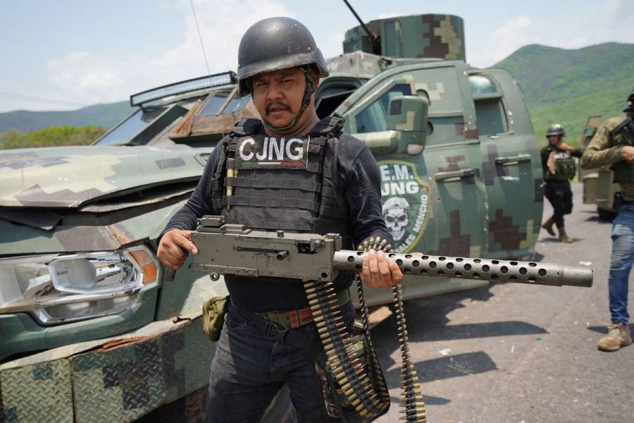 Presuntos integrantes del CJNG amenazan a Policía de Guatemala