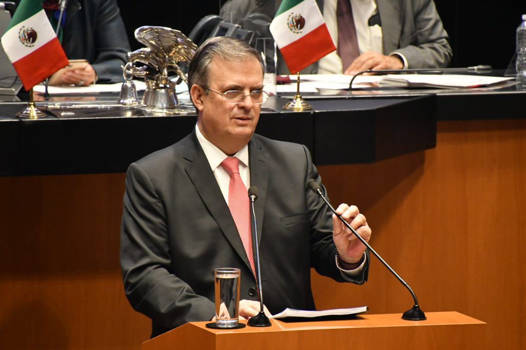 “La voz de México cuenta y se le respeta”: Ebrard desde el Senado