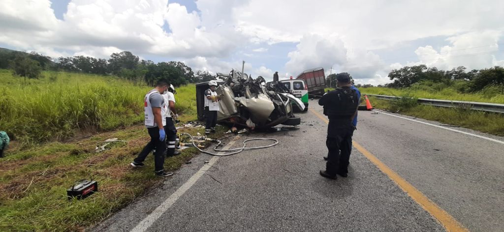 Accidente automovilístico deja 3 muertos en Aldama, Tamaulipas