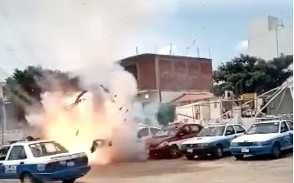 Cohetería ilegal estalla durante funeral de líder asesinado en Oaxaca