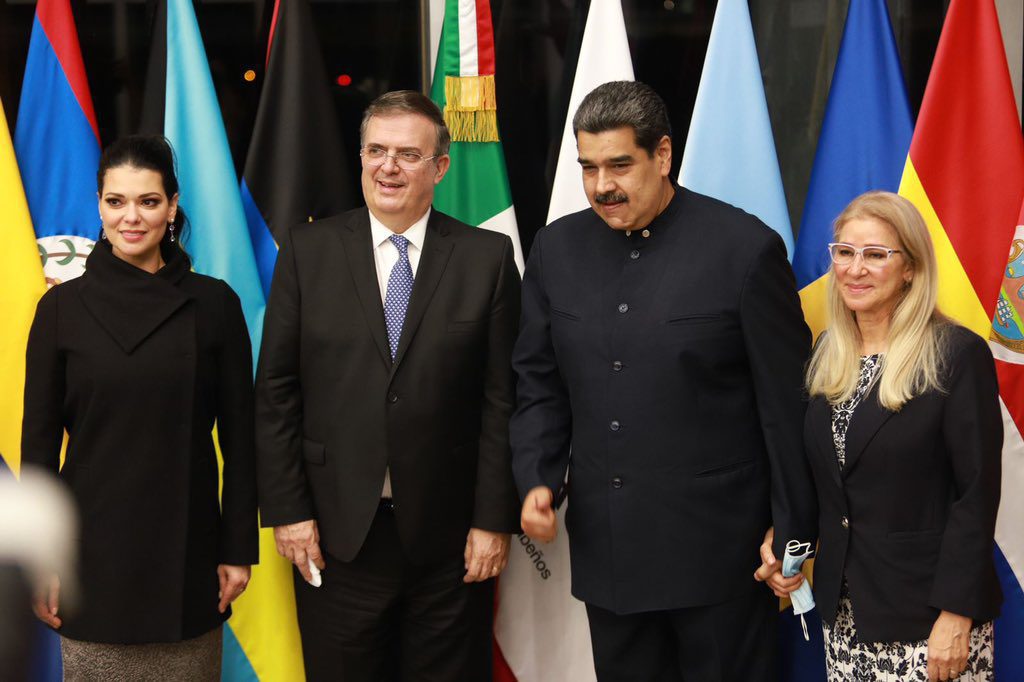 Nicolás Maduro arribó a México para participar en cumbre de la CELAC
