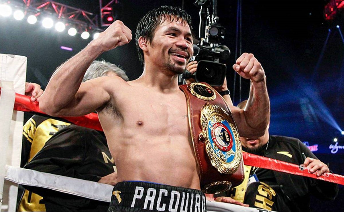 Manny Pacquiao va como candidato a presidente de Filipinas