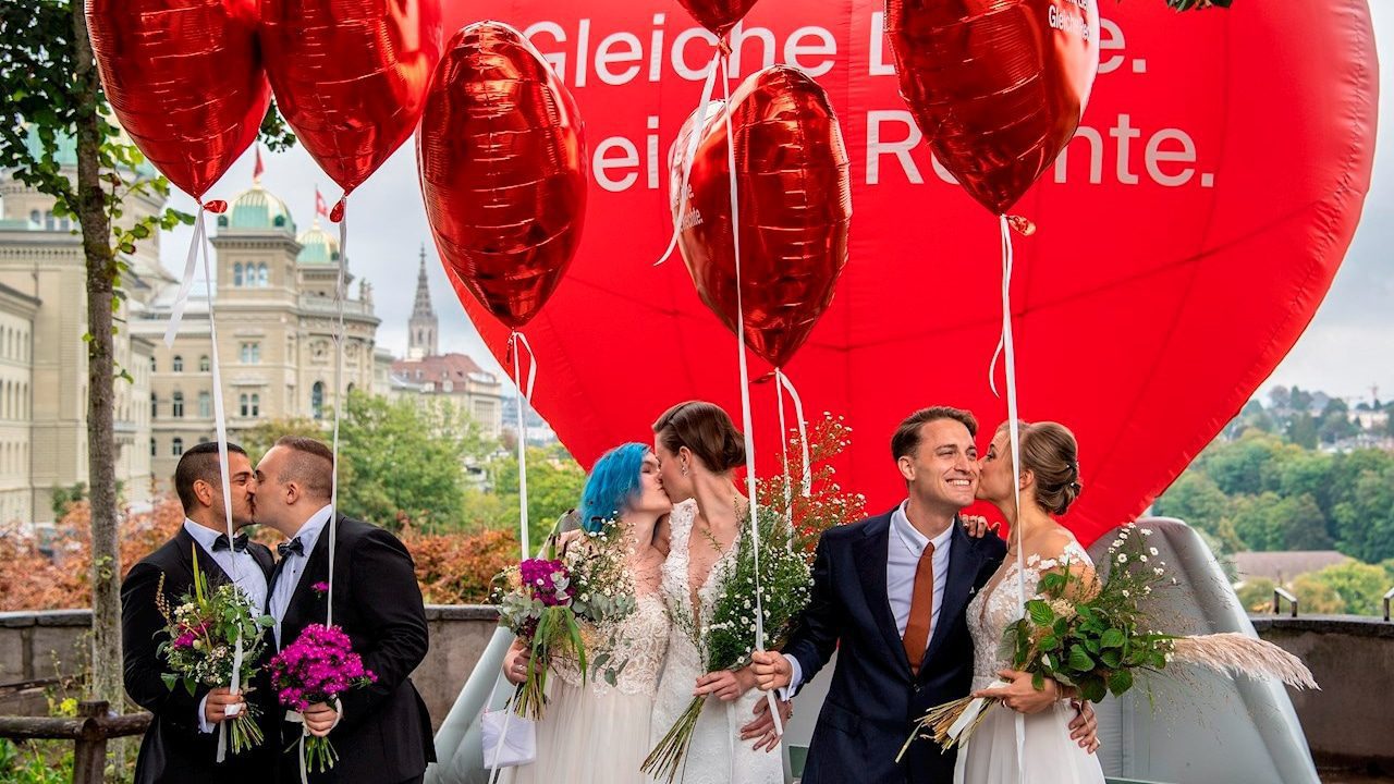Suiza aprueba matrimonio entre personas del mismo sexo