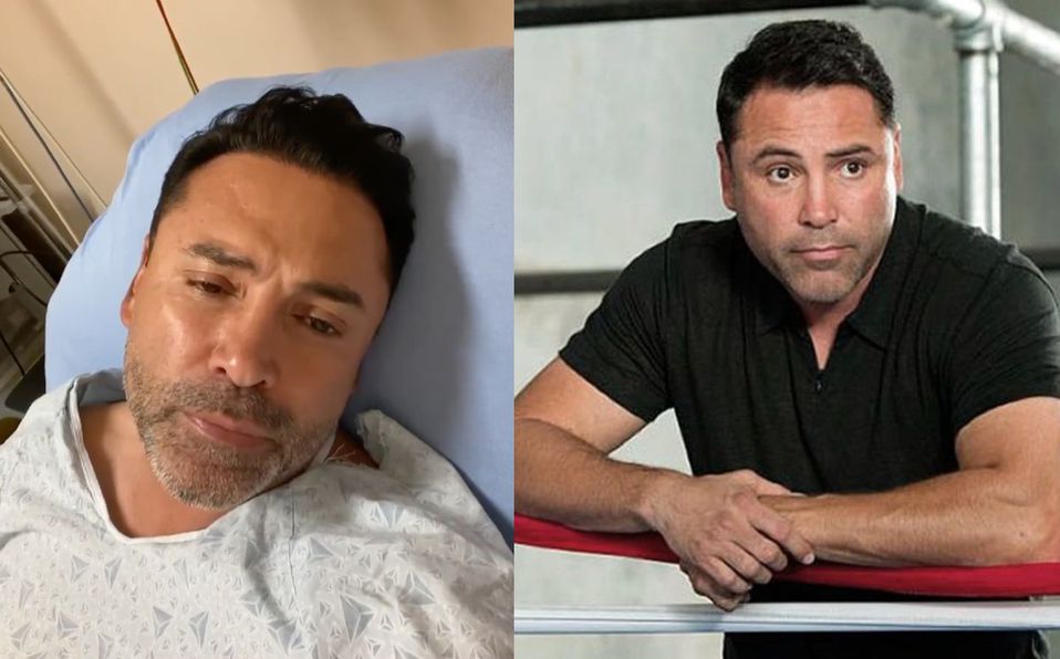 Hospitalizan a Oscar de la Hoya por COVID-19