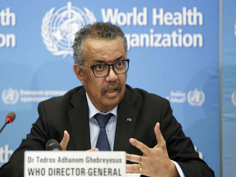 Postulan a Tedros para segundo período al frente de la OMS