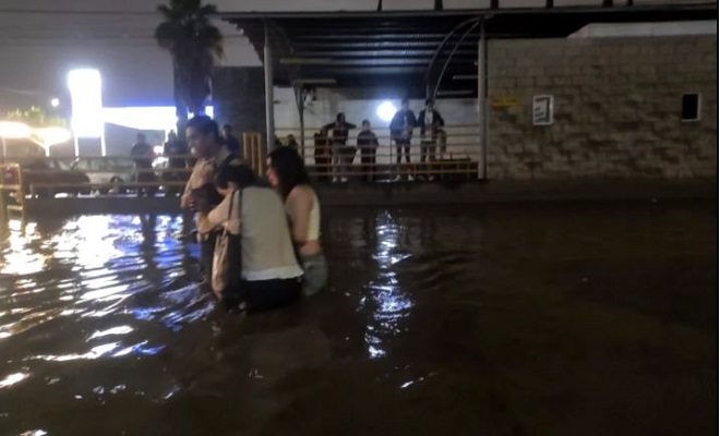 Fuertes lluvias desbordan presas y ríos en municipios de Guanajuato