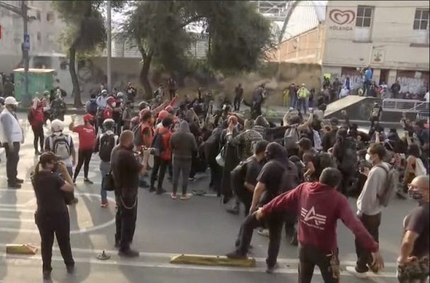 Marcha del 2 de octubre deja como saldo al menos cinco heridos #VIDEOS