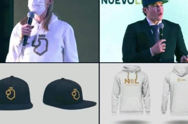 Samuel García lanza mercancía con la marca del "nuevo" Nuevo León