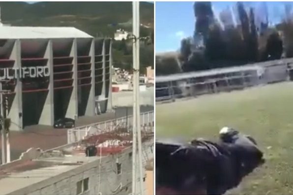 Cuatro policías son asesinados en Zacatecas. Balacera detiene partido infantil