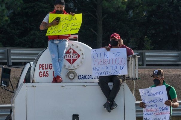 Gaseros descartan protestas en CDMX, pero mantendrán paro de labores