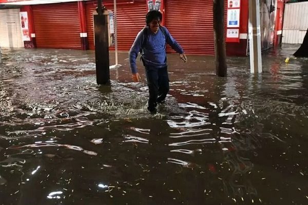 Conagua prevé lluvias intensas en cinco estados y posibles deslaves e inundaciones