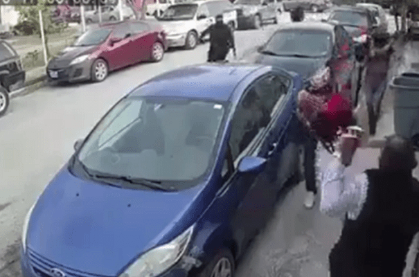 Sicarios robaron auto para escapar del Ejército, en Matamoros #VIDEO