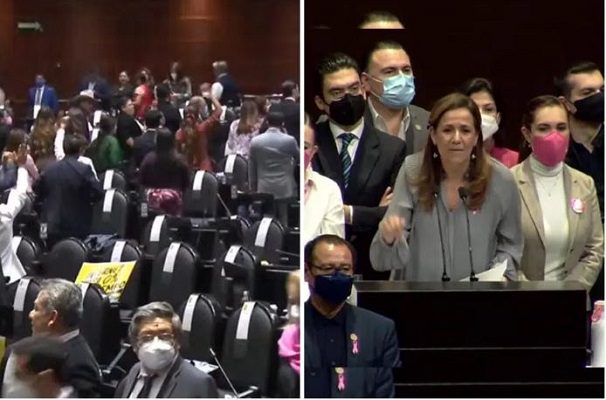 “¡ABC, ABC, ABC!”: Le da la espalda Margarita Zavala en el Congreso