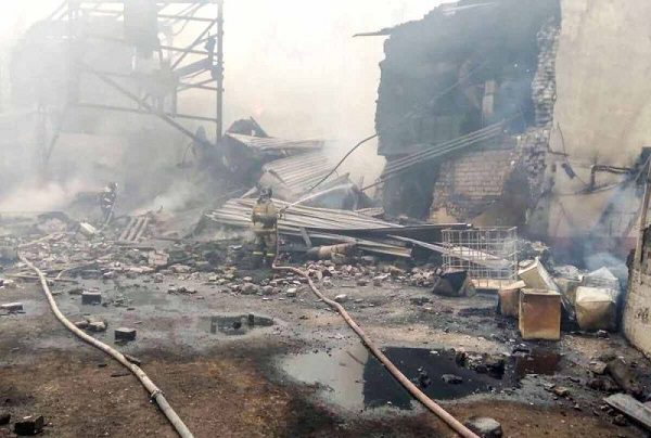 Al menos 16 muertos por explosión en planta química de Rusia #VIDEO