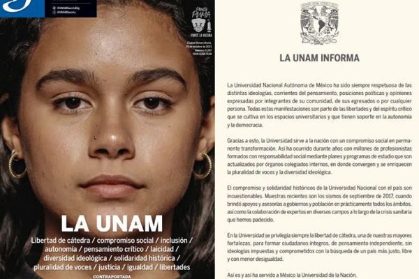 Tras dichos de AMLO, UNAM dedica Gaceta a defender su labor nacional