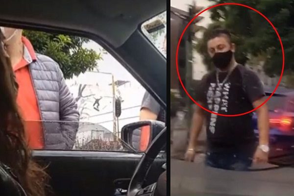 Conductora exhibe cómo ‘montachoques’ la querían extorsionar en la Cuauhtémoc