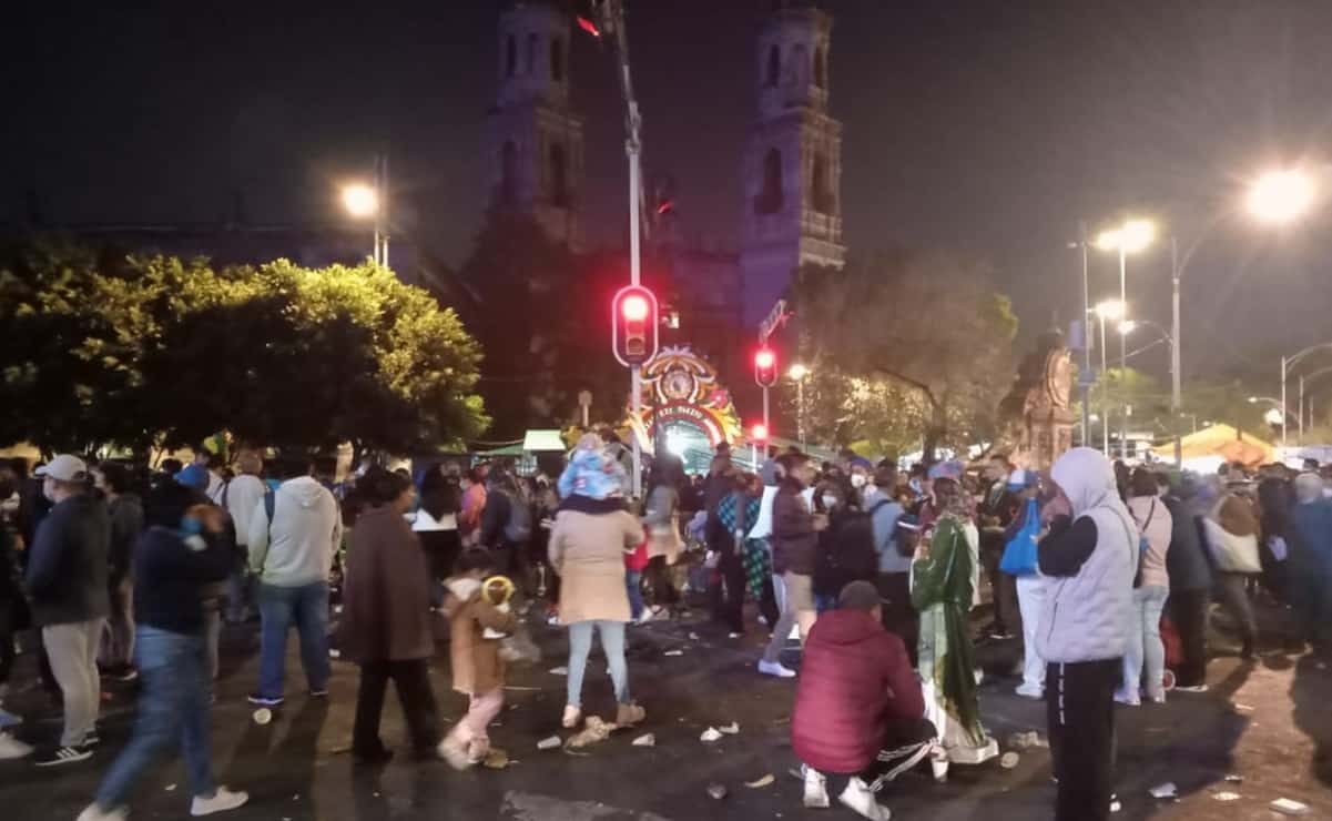 Fieles abarrotan iglesia de San Hipólito para celebrar a San Judas Tadeo