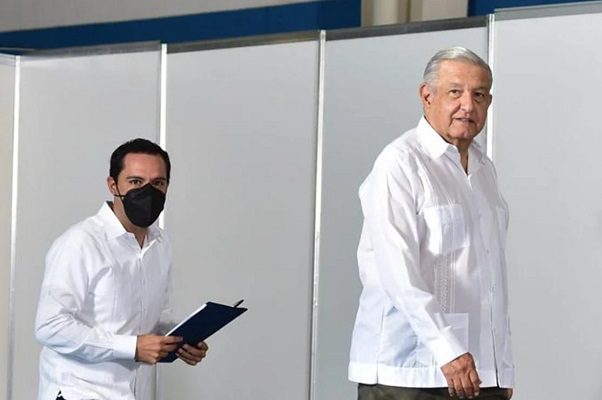 AMLO destaca que Yucatán es la entidad con menos delitos de todo el país