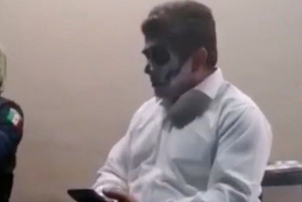 "Te mando a la mafia", dice alcalde ebrio a policías, en Hidalgo #VIDEO