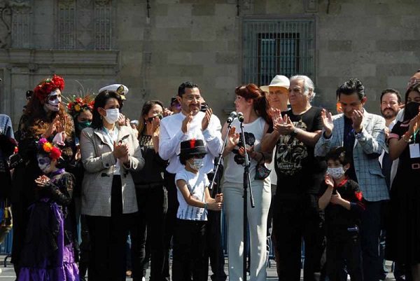 Así inicio el Desfile de Día de Muertos 2021 en CDMX