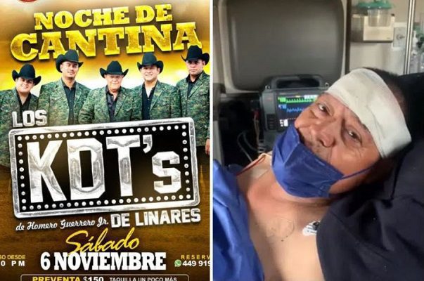 'Los Cadetes de Linares' sufren aparatoso accidente automovilístico