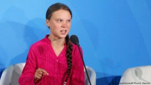 Greta Thunberg llama a la gente para hacer presión ante crisis climática