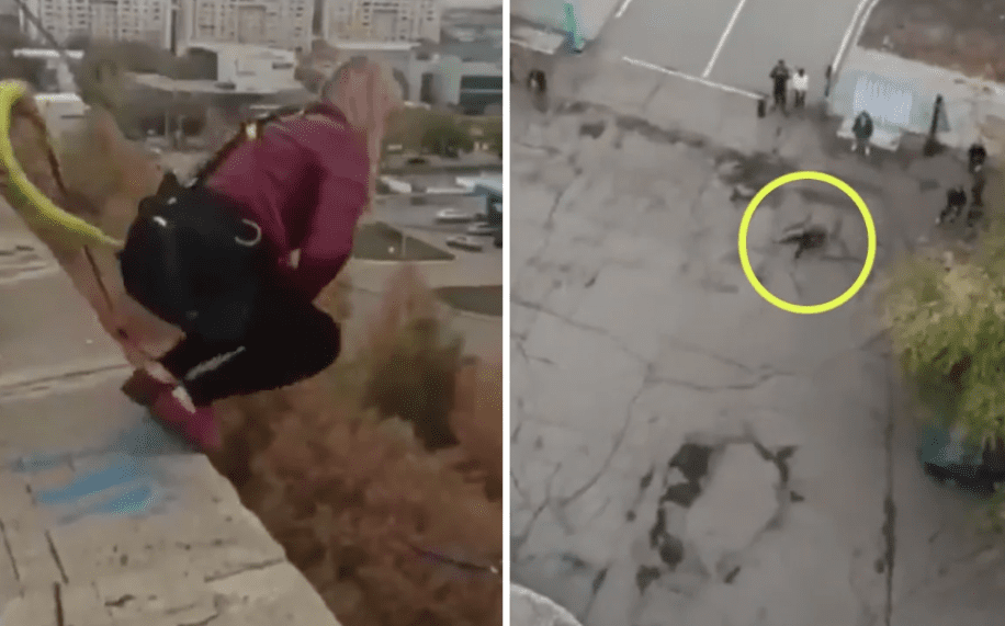 Mujer muere al lanzarse de un bungee, #VIDEO se vuelve viral