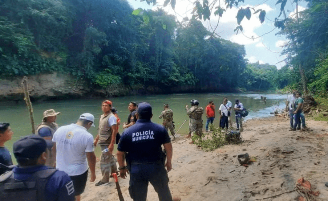 Rescatan cuerpo de niño migrante ahogado en Chiapas