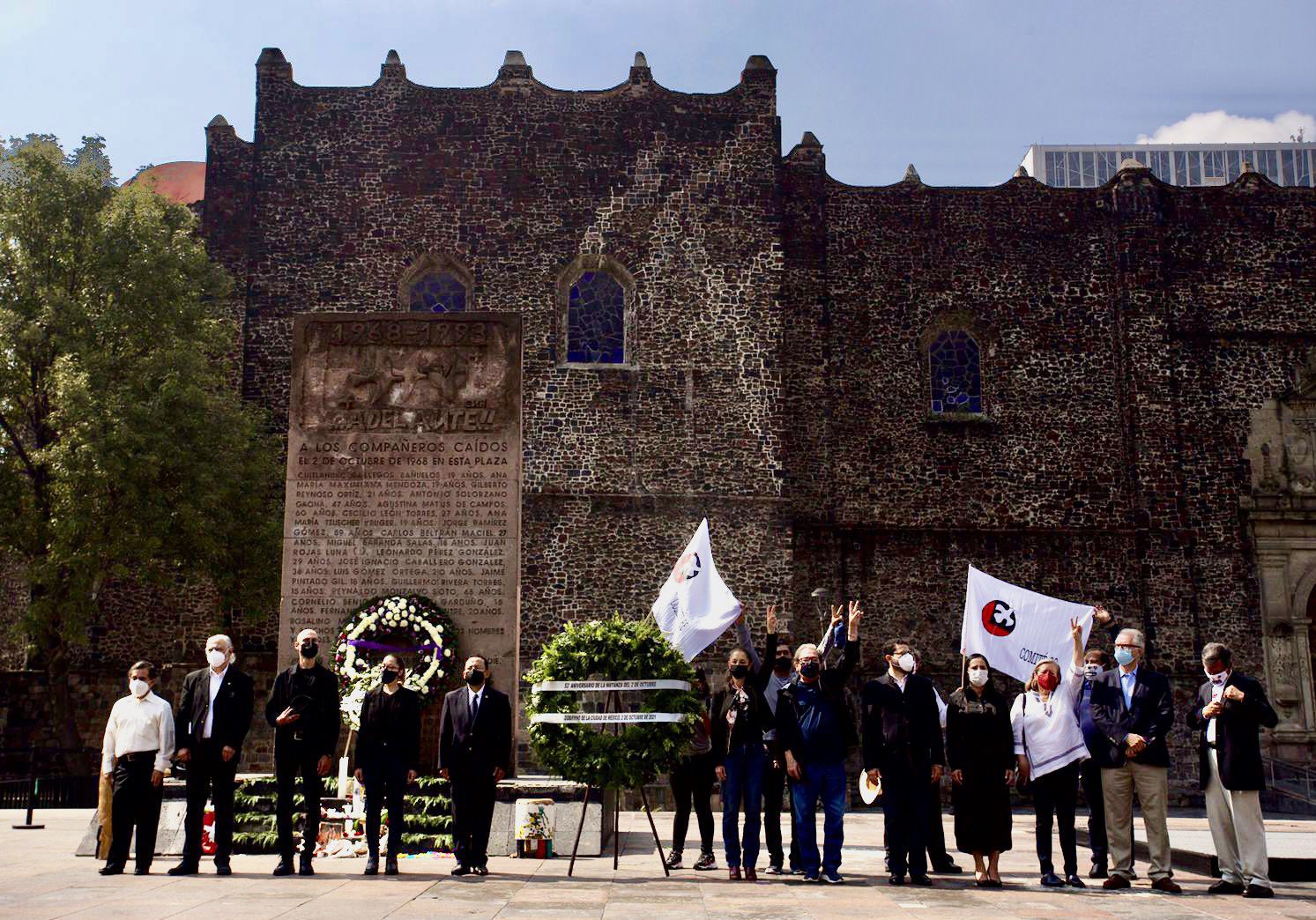 Masacre de Tlatelolco “no se olvida, porque si se olvida se repite”: Sheinbaum
