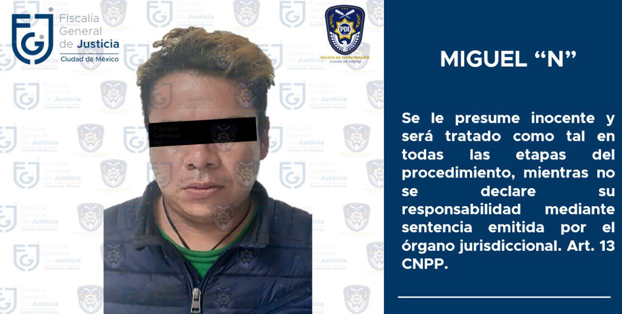 Hombre que intentó matar a su exnovia es detenido en Tláhuac