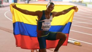 Asesinan al velocista olímpico Alex Quiñónez en Ecuador