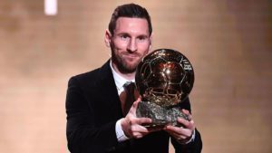 Messi obtiene su séptimo balón de oro
