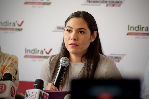 Indira Vizcaíno toma protesta como gobernadora de Colima