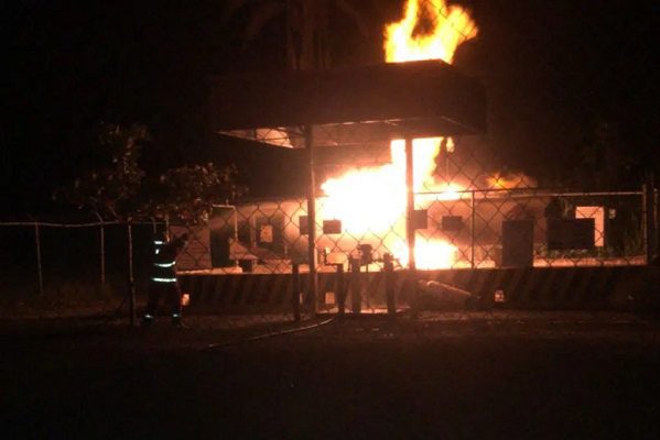 Explosión en estación de gas de Veracruz deja varios lesionados #VIDEO