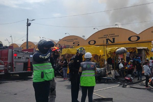 Sheinbuam confirma que corto circuito causó incendio en Mercado de Sonora