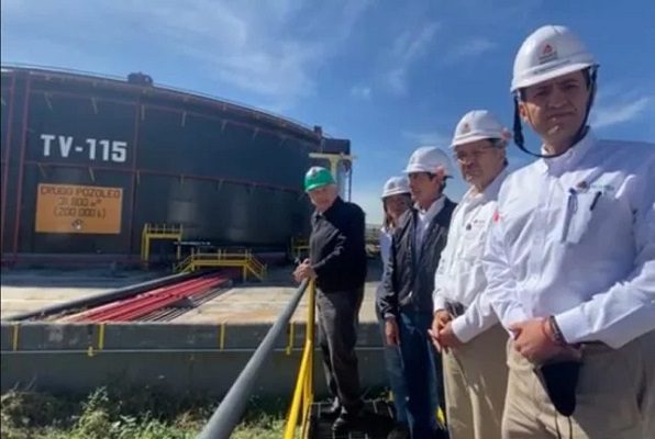 AMLO alertó que en México hay reservas de gasolina “para 10 días”