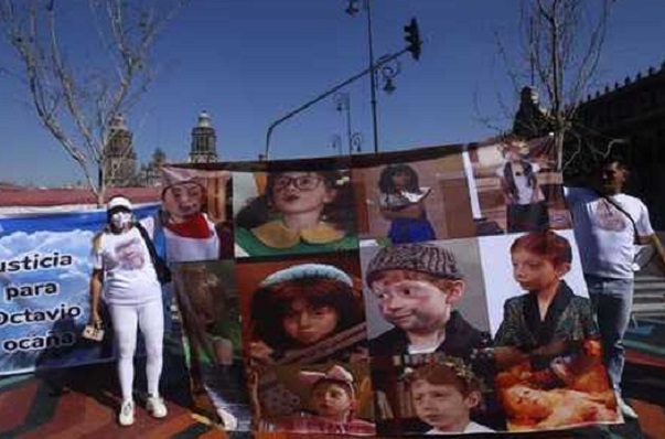 Inicia en CDMX marcha por “Justicia para Octavio Ocaña” #VIDEOS