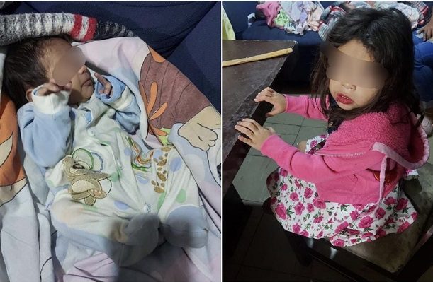 Rescatan a niña 3 años que paseaba con recién nacida en calles de Aguascalientes