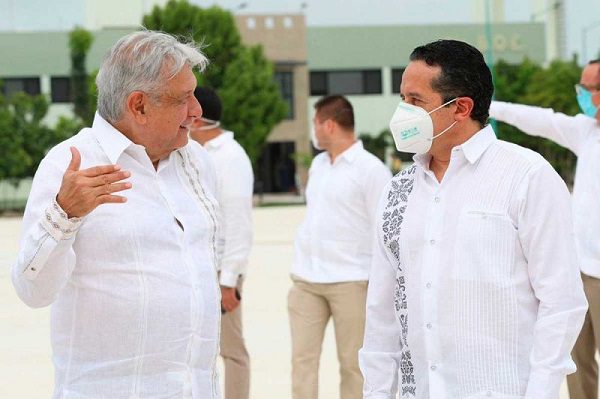 AMLO invita a su Gobierno al mandatario de Quintana Roo