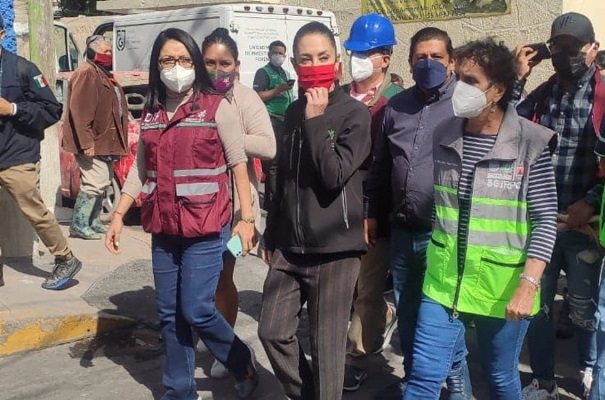 Sheinbaum asegura reconstrucción de casas tras explosión en la Miguel Hidalgo