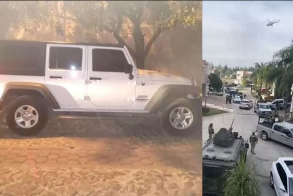 Localizan camioneta de marinos secuestrados en Zapopan