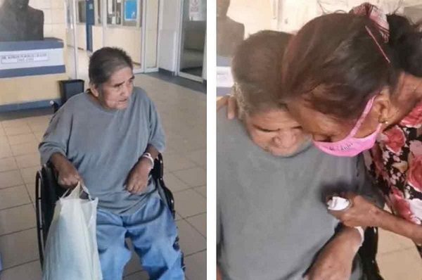 Madre se reencuentra con su hijo perdido luego de 40 años, en Tamaulipas