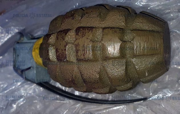 Aseguran una granada dentro de secundaria de Naucalpan #VIDEO