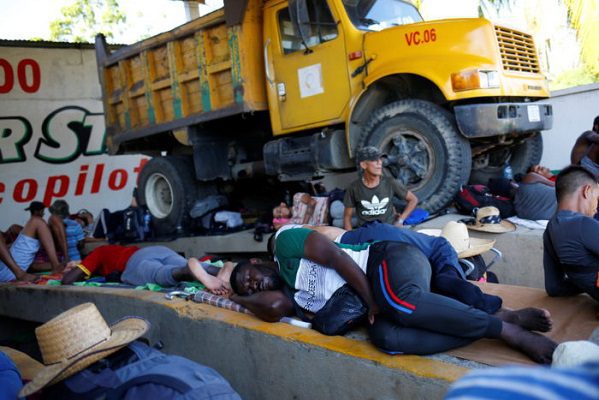 Venezolanos se suman a caravana migrante con dirección a EE.UU.